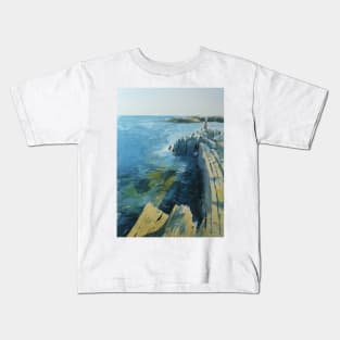 Fishing at Mossyard Kids T-Shirt